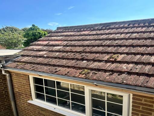 Hunstanton Roofing Services 2 This is a photo of a roof needing repair in Hunstanton