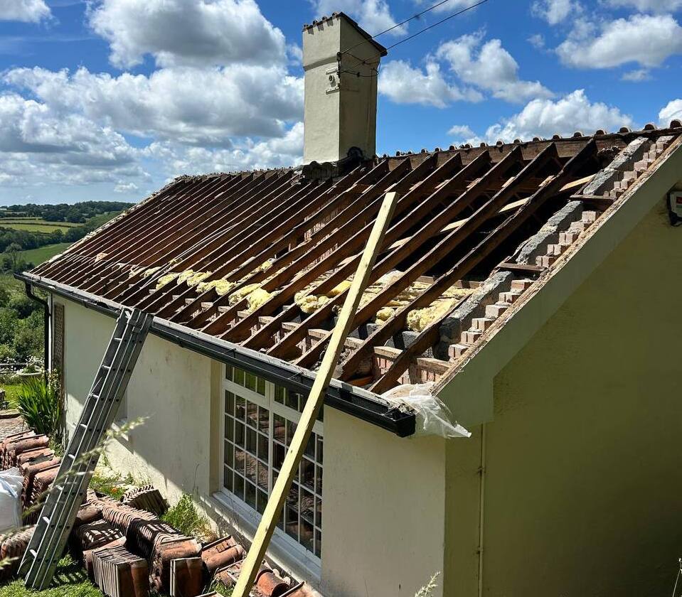 Hunstanton Roofing Services 8 This is a photo of a roof being repaired in Hunstanton. Installation carried out by Hunstanton Roofing Services