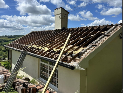 Hunstanton Roofing Services 82 This is a photo of a roof being repaired in Hunstanton. Installation carried out by Hunstanton Roofing Services